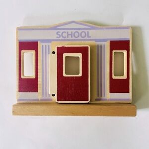 Melissa & Doug Whittle World School Play Set